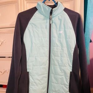 Blue and gray sport jacket